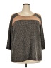 Carol Rose Brown Pullover Sweater Size 2X - photo 1