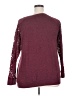 Torrid Burgundy Pullover Sweater Size 2X Plus (2) - photo 2