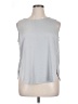 Nic + Zoe Gray Sleeveless Top Size XL - photo 1