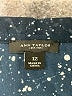 Ann Taylor 100% Polyester Stars Black Sleeveless Blouse Size 12 - photo 7