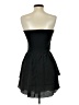 Cider 100% Polyester Solid Black Cocktail Dress Size S - photo 2