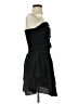 Cider 100% Polyester Solid Black Cocktail Dress Size S - photo 4