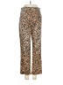 AMO Animal Print Brown Casual Pants Size 26 waist - photo 1