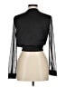 Chocolate 100% Polyester Black Long Sleeve Blouse Size M - photo 2