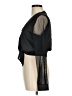 Chocolate 100% Polyester Black Long Sleeve Blouse Size M - photo 5