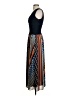 Ramy Brook 100% Polyester Chevron-herringbone Blue Cocktail Dress Size XXS - photo 5