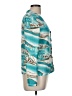 St. John Sport 100% Polyester Teal Cardigan Size M - photo 4