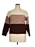 Dreamers By Debut Color Block Brown Pullover Sweater Size XL (petite) - photo 1