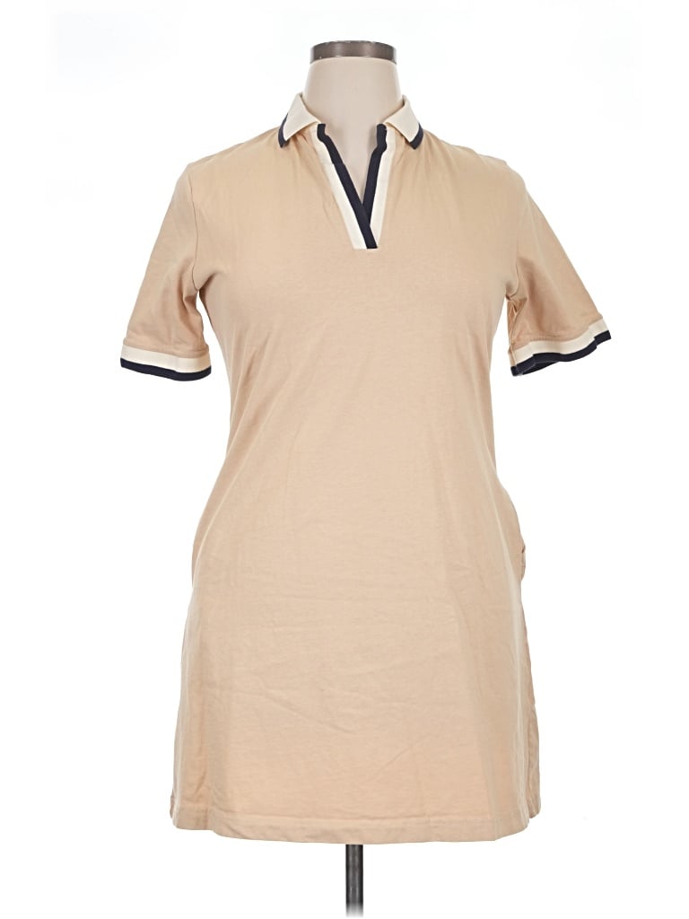Pre-owned Tuckernuck Casual Dress In Tan