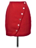 Maje Solid Red Formal Skirt Size EU (FR) 34 / US 2 - photo 1