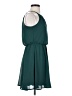 Miami 100% Polyester Solid Teal Casual Dress Size XS - photo 4
