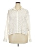 Old Navy Ivory Long Sleeve Blouse Size 2X - photo 1