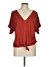 Max Studio Red Short Sleeve T-Shirt Size M - photo 1