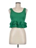 Shein Green Sleeveless Top Size 6 - photo 1