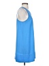Tildon 100% Polyester Solid Blue Casual Dress Size S - photo 4
