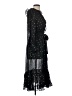 Aqua 100% Polyester Stars Black Cocktail Dress Size XS - photo 4