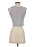 Unbranded Gray Sleeveless T-Shirt Size S - photo 2