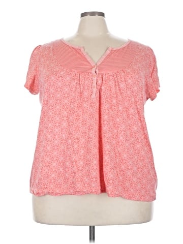 Assorted Brands Short Sleeve Henley (view 1)