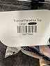 Michelle McDowell Tropical Blue 3/4 Sleeve Blouse Size L - photo 8