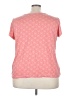 Assorted Brands Pink Short Sleeve Henley Size 3X - photo 2