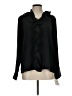 Claudia Richard 100% Polyester Black Long Sleeve Blouse Size L - photo 1