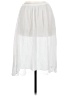 Unbranded 100% Polyester White Casual Skirt Size M - photo 2