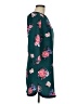 Xhilaration Print Teal Casual Dress Size M - photo 4