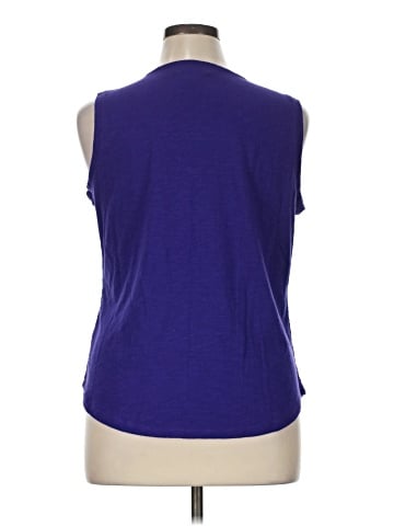 Liz Claiborne Sleeveless T-Shirt (view 2)