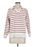 Be Cool Stripes White Pullover Sweater Size Med - Lg - photo 1