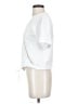 Madewell White Drapey Ottoman Jacquard Wrap Top Size S - photo 5