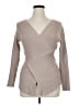Qualfort Tan Long Sleeve Blouse Size XL - photo 1