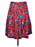 Talbots Floral Red Casual Skirt Size 6 Petite - photo 2