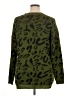 Vestidos Animal Print Green Pullover Sweater Size L - photo 2