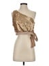 Lulus Gold Sleeveless Top Size S - photo 1