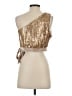 Lulus Gold Sleeveless Top Size S - photo 2