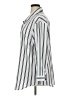 Shein Curve Stripes Silver 3/4 Sleeve Blouse Size 14 Plus (1) - photo 5