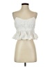 Gianni Bini White Sleeveless Blouse Size S - photo 1