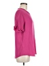WAYF Pink Short Sleeve Blouse Size M - photo 4