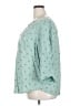 Torrid Hearts Teal 3/4 Sleeve Blouse Size 2X Plus (2) - photo 5