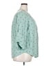 Torrid Hearts Teal 3/4 Sleeve Blouse Size 2X Plus (2) - photo 4