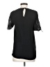 Alya 100% Polyester Black Short Sleeve Top Size S - photo 2