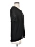 Alya 100% Polyester Black Short Sleeve Top Size S - photo 4