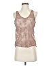 iris 100% Polyester Brown Sleeveless Top Size S - photo 1