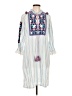 Figue White Casual Dress Size L (estimated) - photo 1
