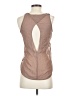 iris 100% Polyester Brown Sleeveless Top Size S - photo 2