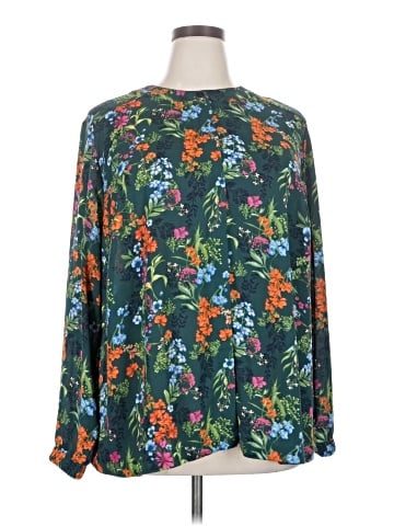 Joan Rivers Long Sleeve Blouse (view 1)