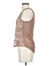 iris 100% Polyester Brown Sleeveless Top Size S - photo 5