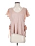Lindex 100% Viscose Pink Short Sleeve Top Size XS - photo 1