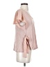 Lindex 100% Viscose Pink Short Sleeve Top Size XS - photo 4