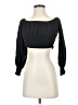 Shein Black 3/4 Sleeve Blouse Size S - photo 1